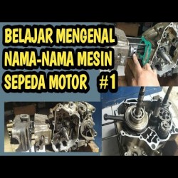 Ikon Gambar Nama nama mesin dan part motor  #1