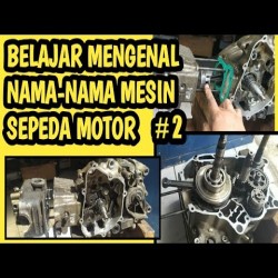 Ikon Gambar Nama nama mesin dan part motor #2