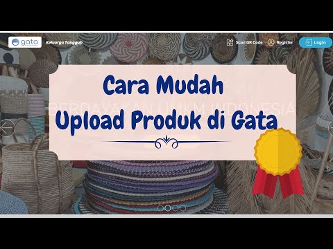 tutorial upload produk di gata