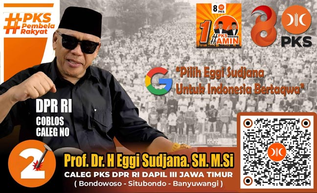 gambar Caleg Eggi Sudjana Lakukan Serangan Udara Multimedia