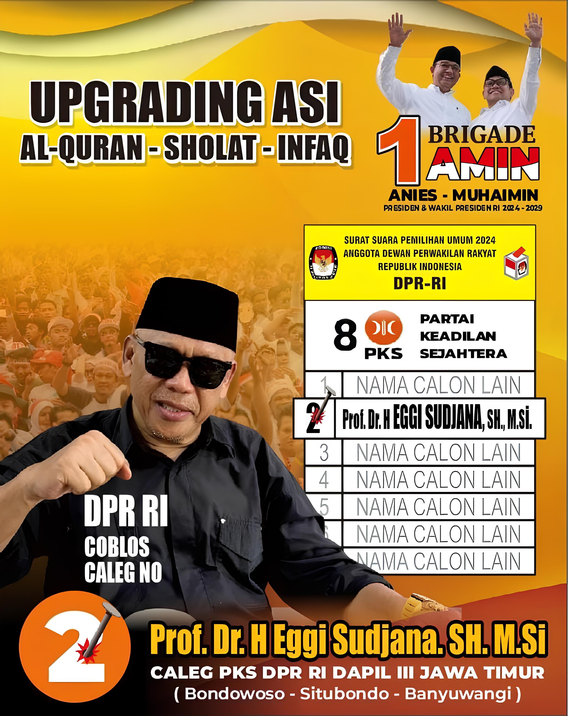 gambar Nonton Debat Capres Pamungkas Bareng Eggi Sudjana