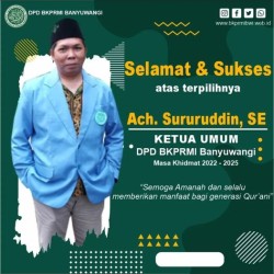 Selamat & Sukses Atas Terpilihnya Ketua DPD Banyuwangi