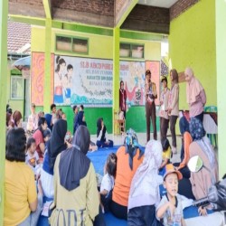 Saka Bakti Husada Banyuwangi Edukasi Bahaya Stunting