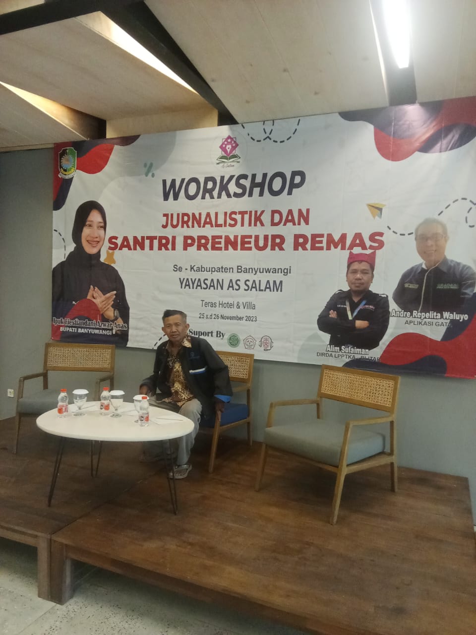 gambar Workshop Jurnalistik Bersama Santri Preneur dan Remaja Masjid Se Kabupaten Banyuwangi