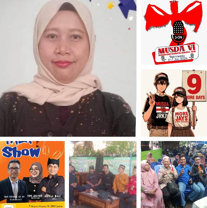 keterangan <p>Greget Musyawarah Daerah (Musda) VI Jaringan Radio Komunitas Indonesia (JRKI) Wilayah Jawa Timur sudah terasa di Banyuwangi.</p>
<p>“Persiapan sudah 95 persen. Panitia lokal Musda JRKI mulai Jumat sudah siap menerima kedatangan peserta dari berbagai kota di Jawa Timur,” ujar Hadi Purwanto, Ketua Panitia Lokal Musda VI JRKI Wilayah Jawa Timur, Rabu (03/07/2024).</p>
<p>Musda VI JRKI Wilayah Jawa akan berlangsung di Hotel Tanjungasri, Penataban, Giri, Banyuwangi 6-7 Juli 2024.</p>