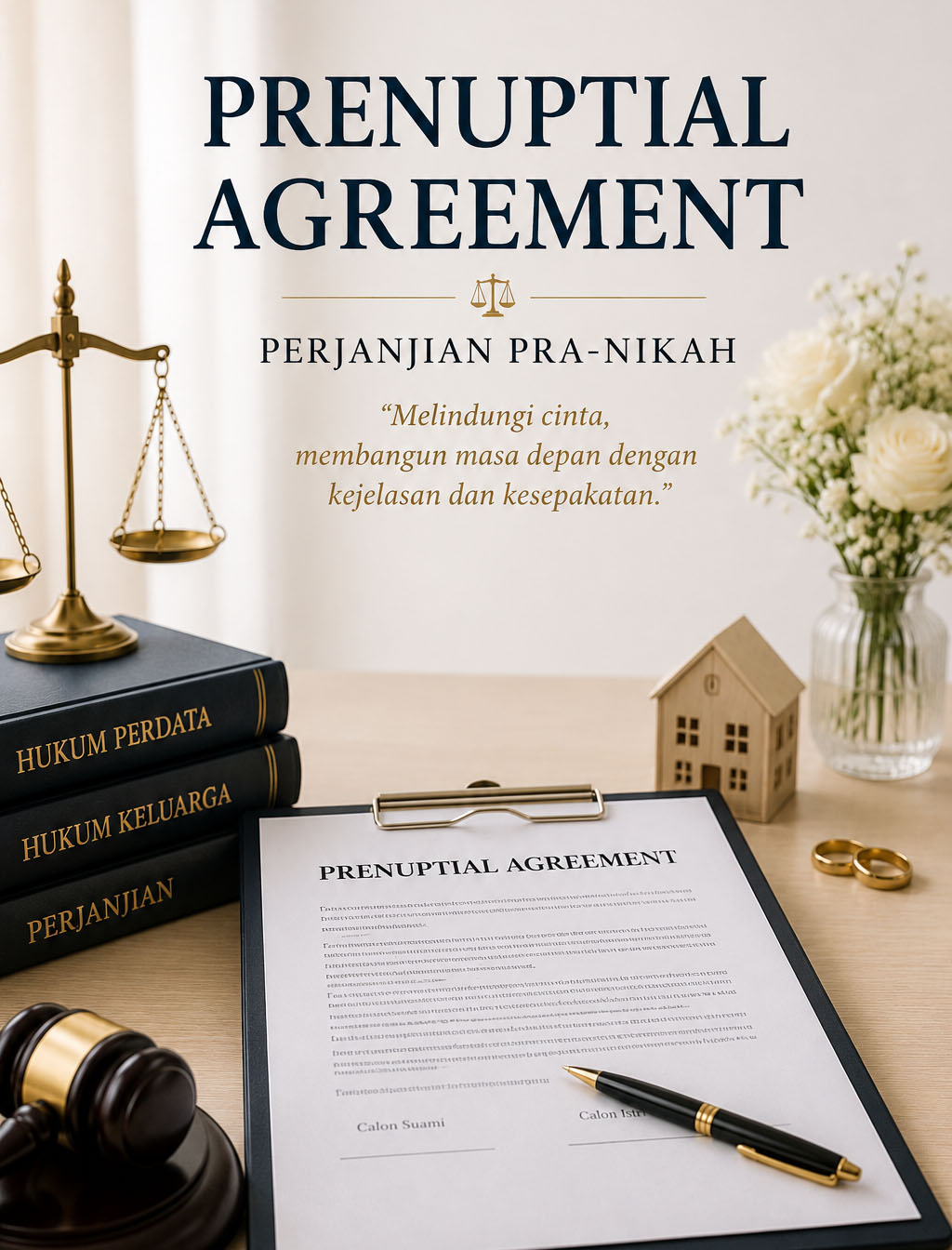 gambar advokasi perjanjian pra nikah