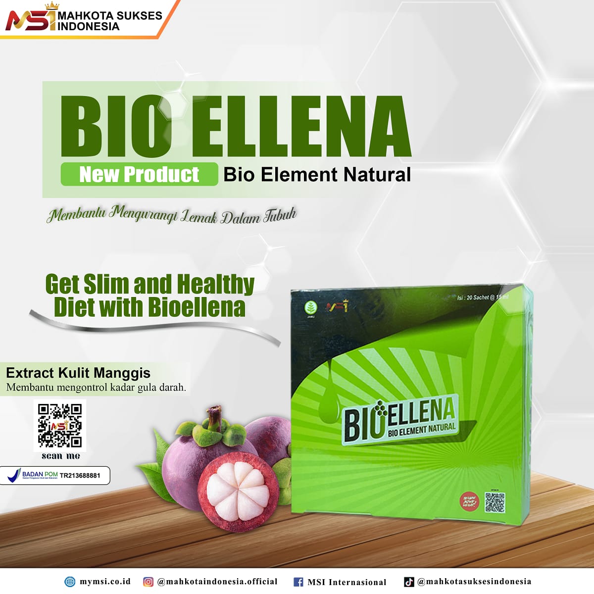gambar bio ellena Pelangsing Tanpa Olah Raga