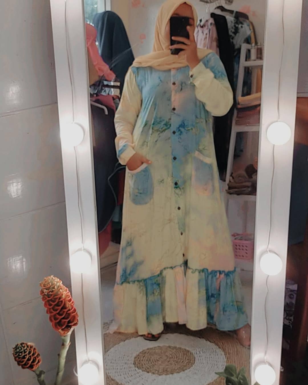 gambar Gamis Banyuwangi, busana muslim, pajamas