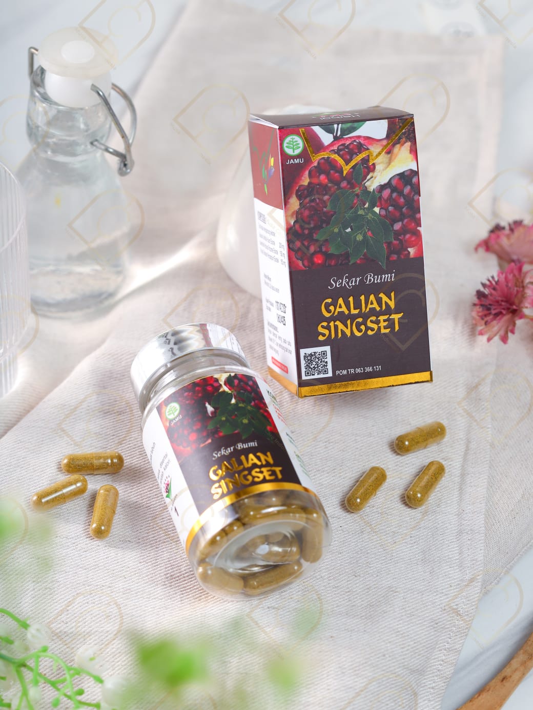gambar jamu herbal susut perut
