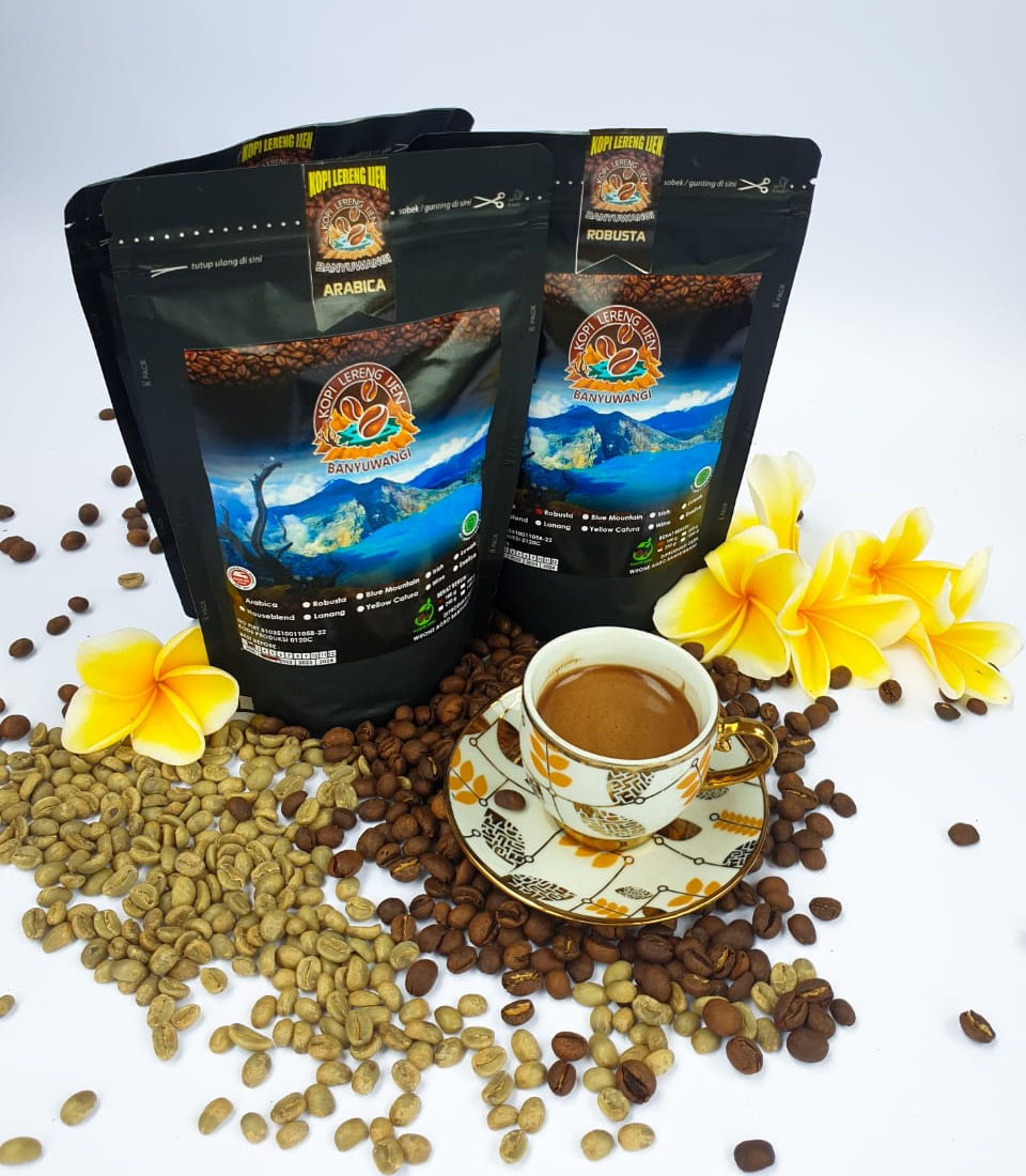 gambar kopi banyuwangi, kopi lereng ijen