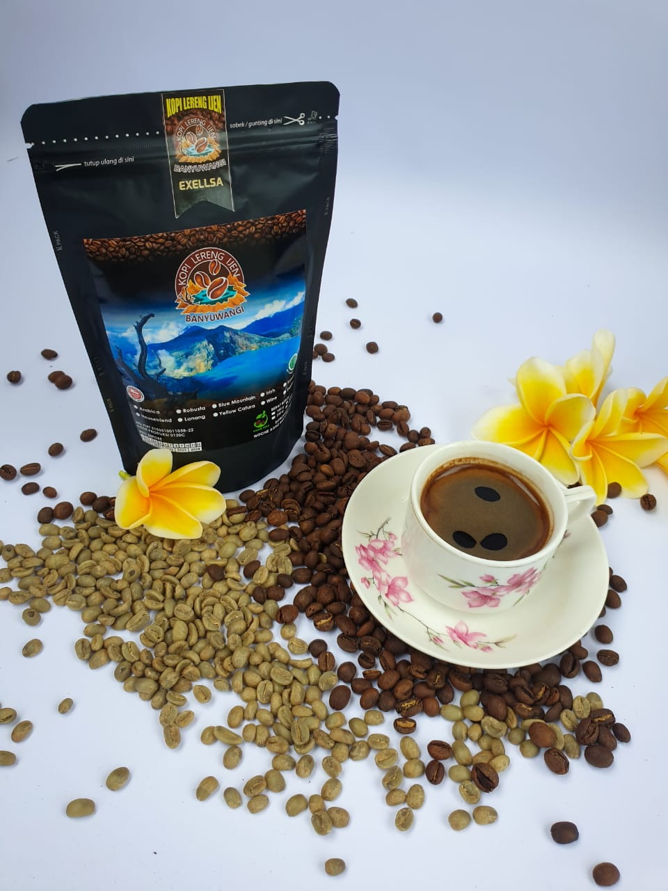 gambar kopi banyuwangi, kopi lereng ijen