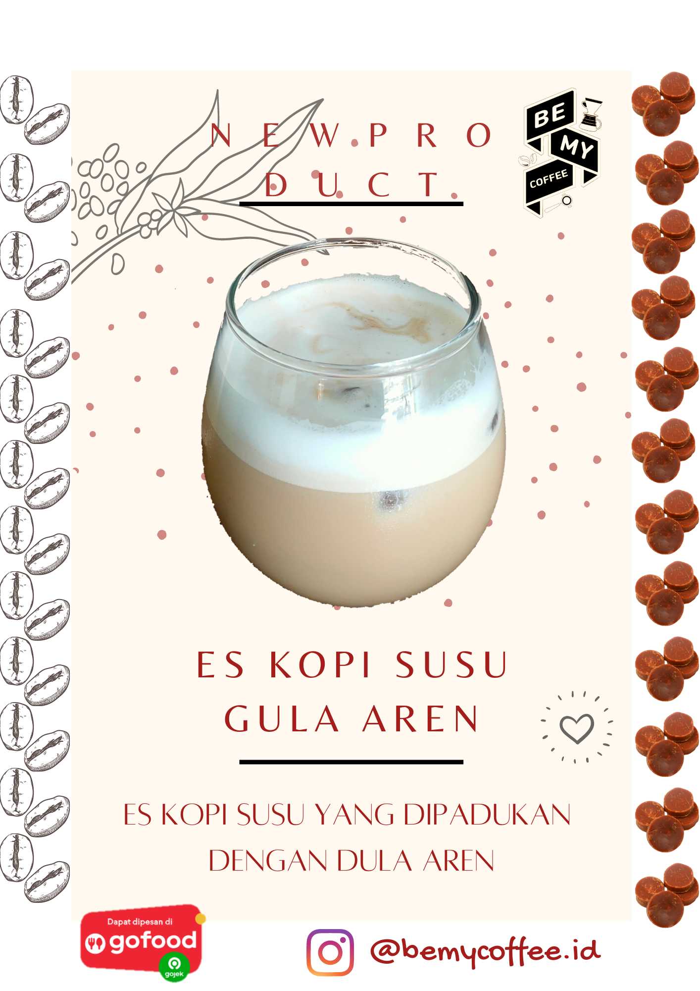 gambar kopi jember, kopi robusta, kopi arabica, kopi Capucino, Kopi Latte. Paparan Gambar : <p>Terdapat tiga cangkir capucino di atas meja, kelihatannya sangat menggugah selera</p>
