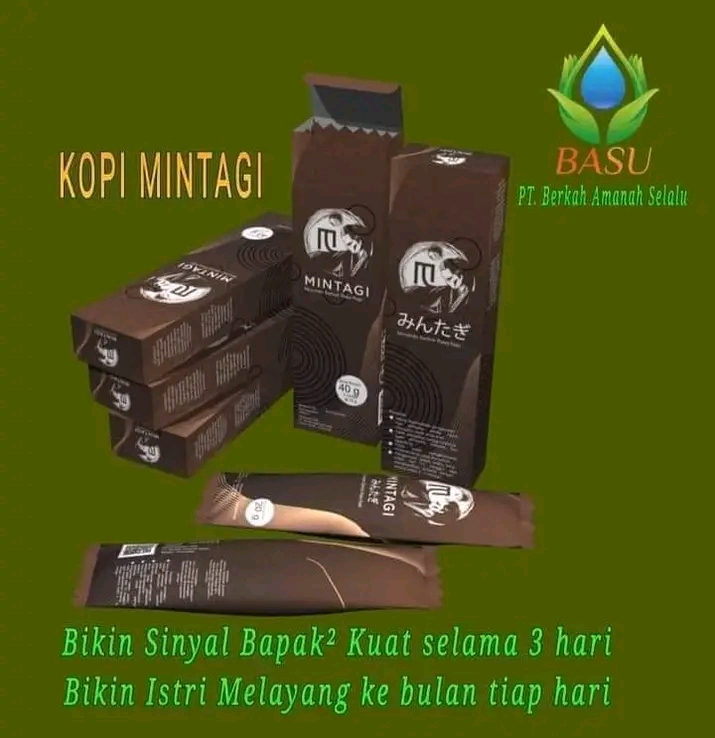 gambar kopi mintagi penambah stamina pria
