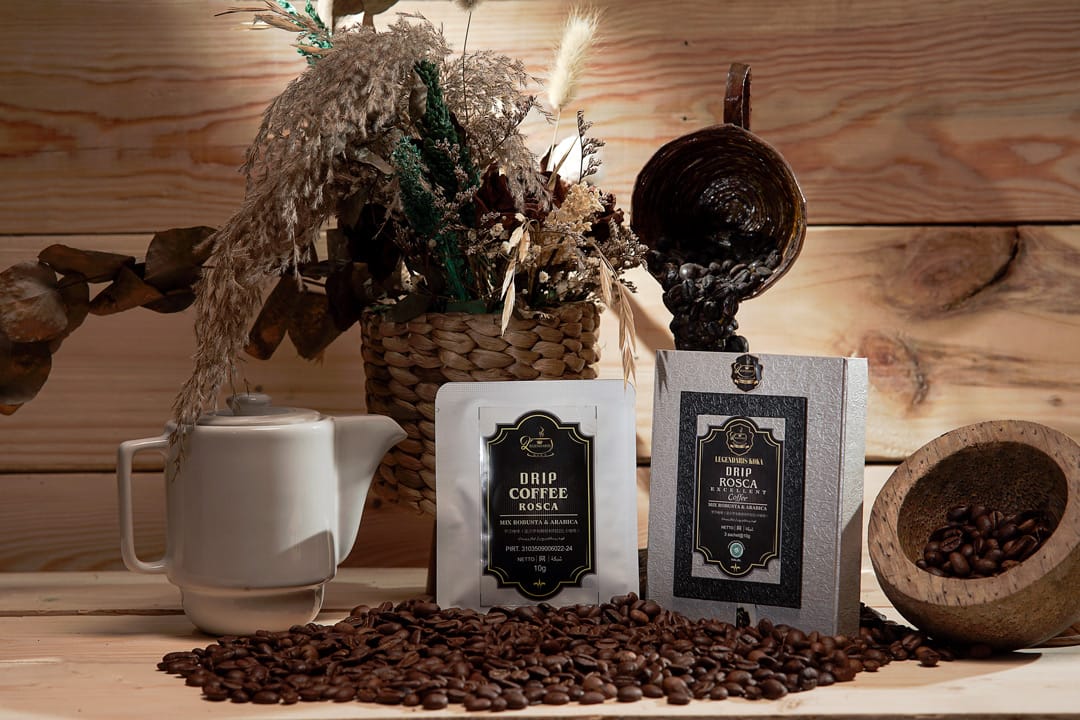 gambar kopi robusta arabika blend murah dripper praktis