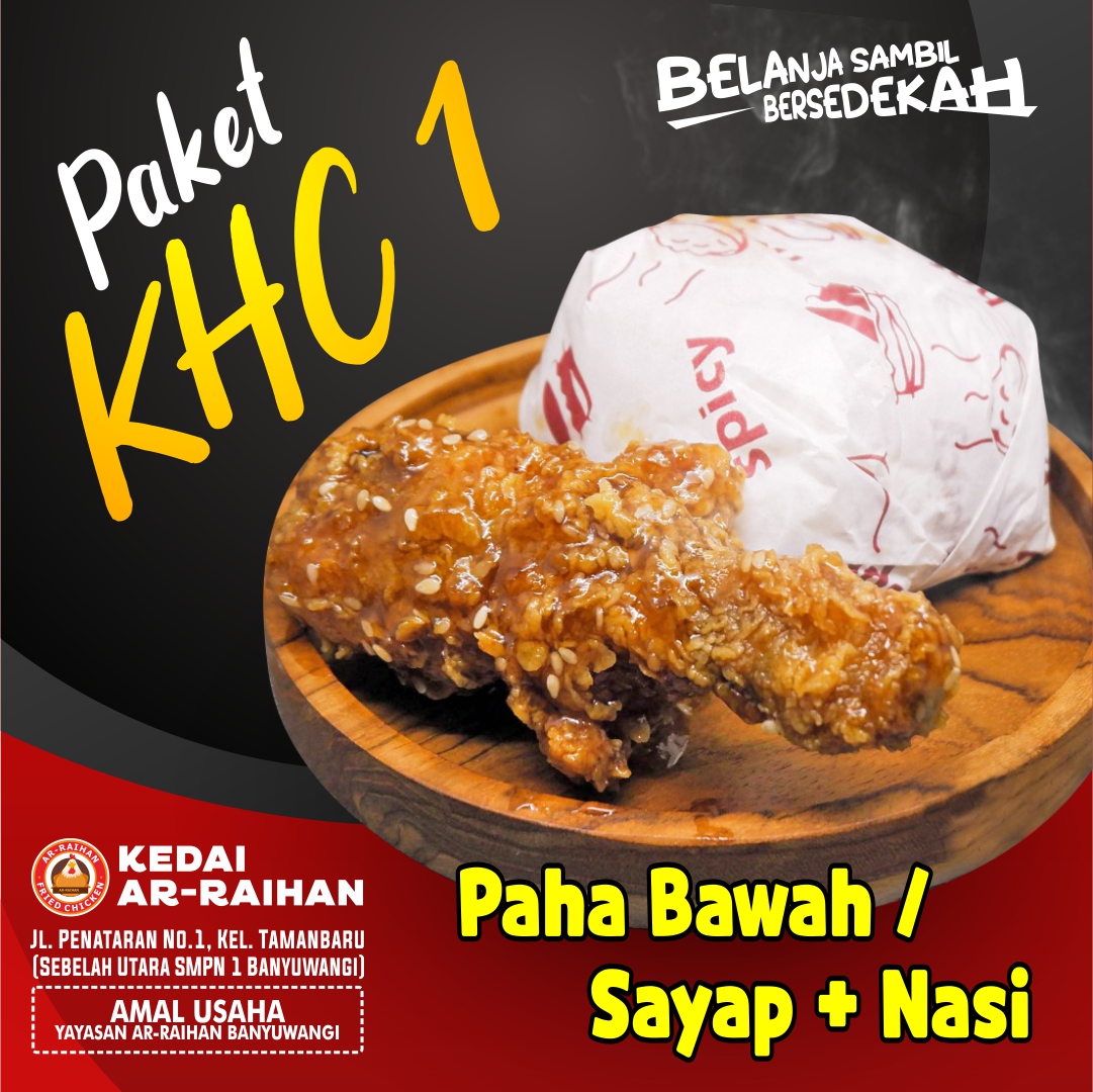 gambar Korean Honey Chicken, ayam fried chicken