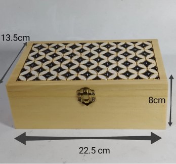 gambar kotak perhiasan kayu motif batik