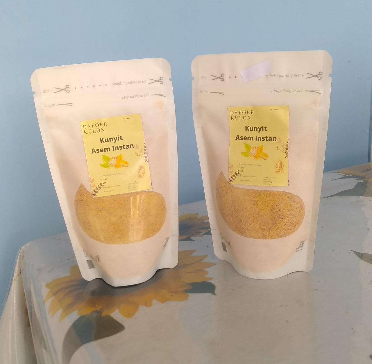 gambar kunyit asam instant, oleh-oleh khas banyuwangi
