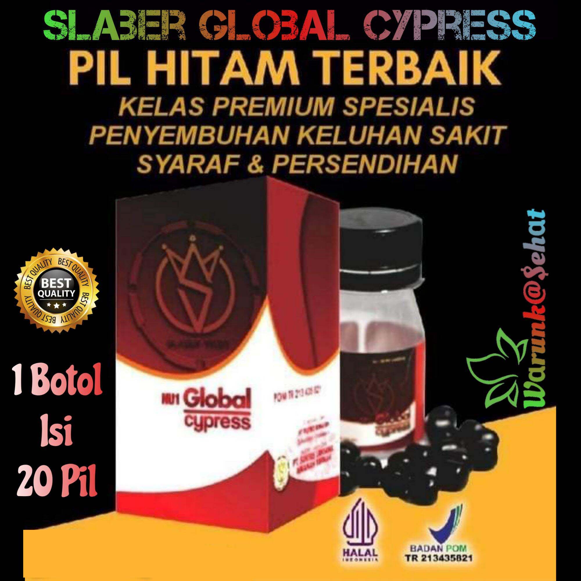 Pil Hitam Slaber Cypress