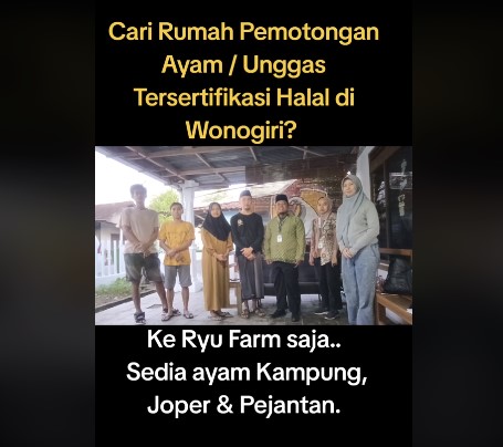 Rumah Pemotongan Halal Di Wonogiri