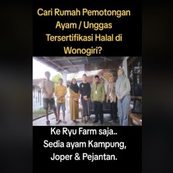 Gambar Rumah Pemotongan Halal Di Wonogiri