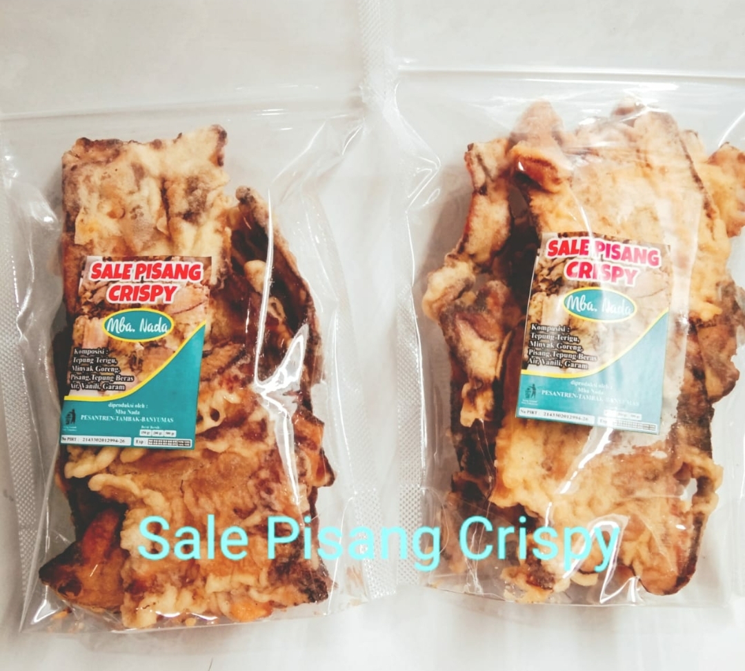 gambar saleh pisang crispy snack enak