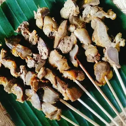 gambar angkringan banyuwangi, sate ati ampela
