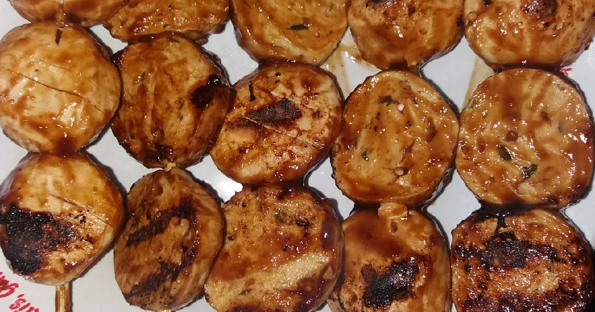 angkringan banyuwangi, sate scallop angkringan