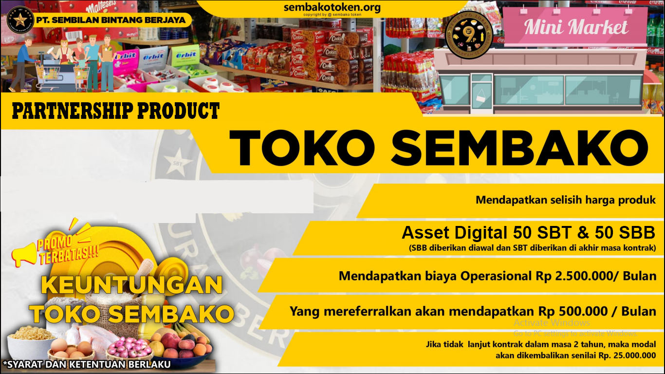 gambar sembako token legal