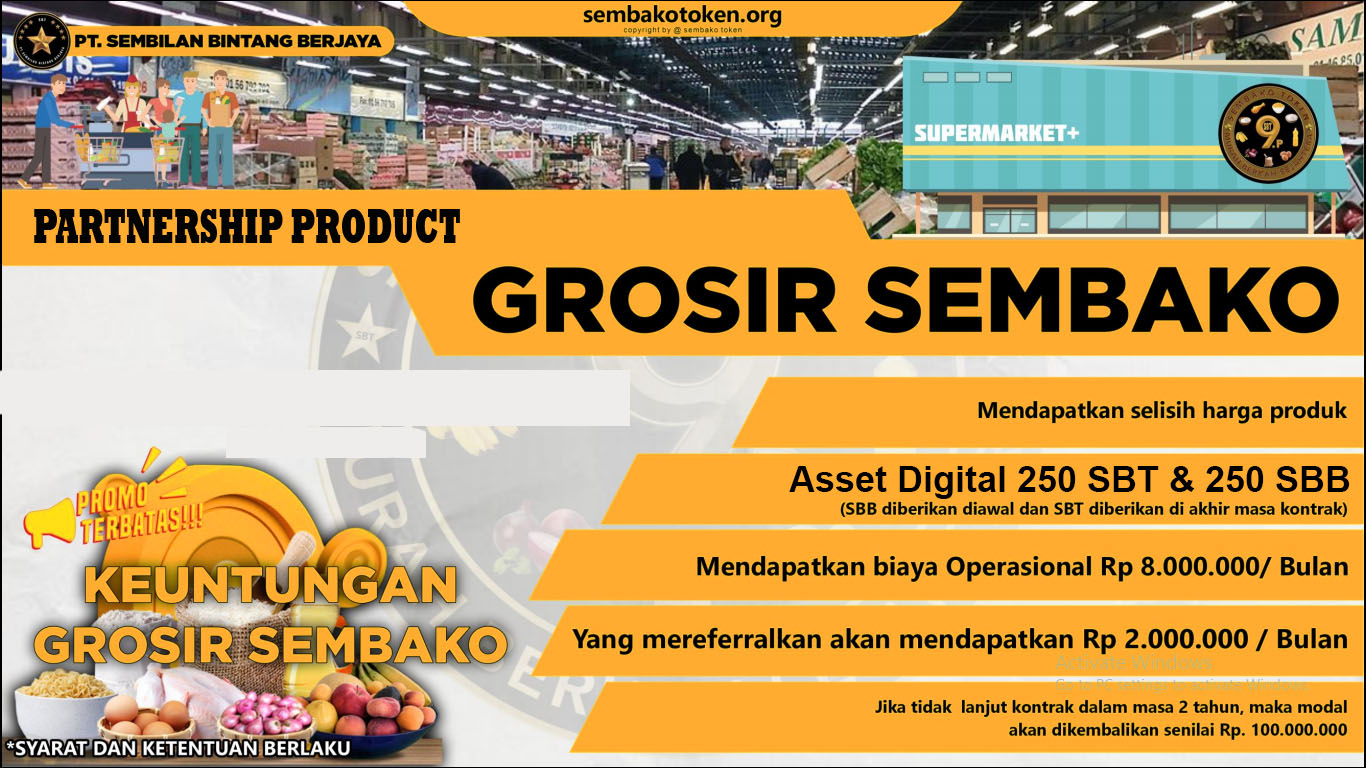 gambar sembako token legal
