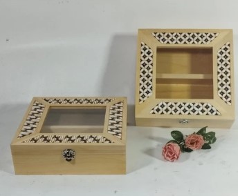 gambar tempat mahar kayu motif batik