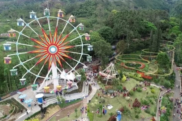 wisata keluarga di taman selecta batu