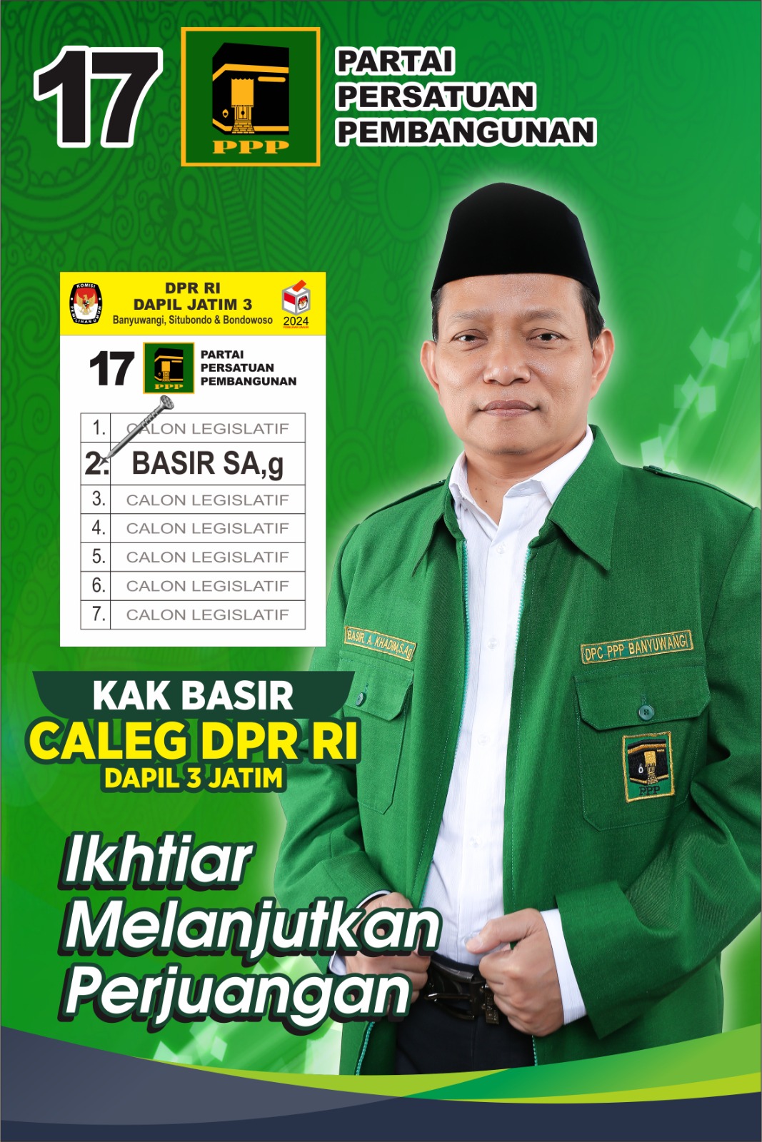 Promosi Caleg Kak Basir