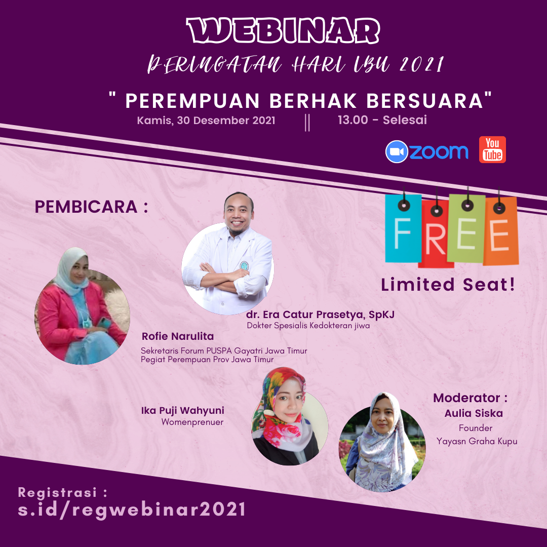 Hadiri dan jadilah wanita tangguh