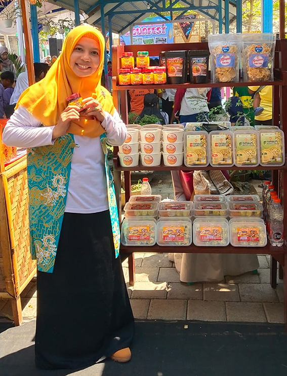 Aliyah produsen olahan ikan banyuwangi