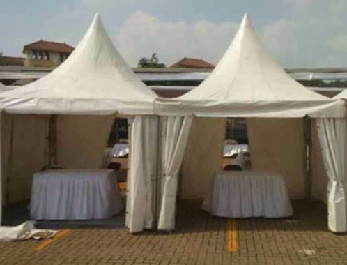 Tenda kerucut bisa dipakai tenda hajatan, tenda resepsi, tenda jualan